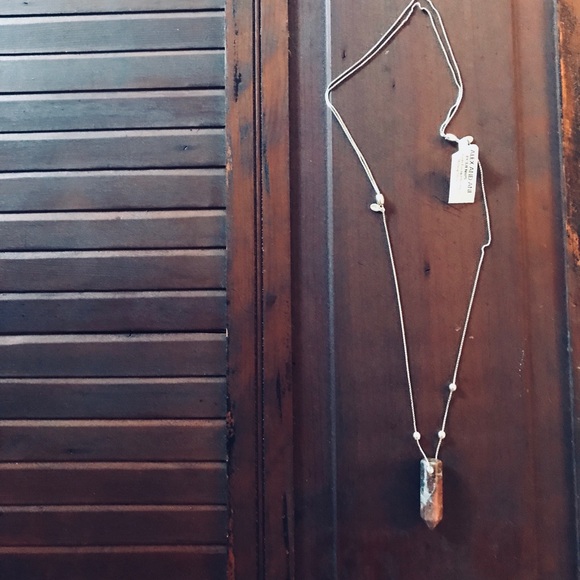 NWT🎈Alex and Ani Rhodonite Gemstone 925 Necklace - Picture 5 of 7